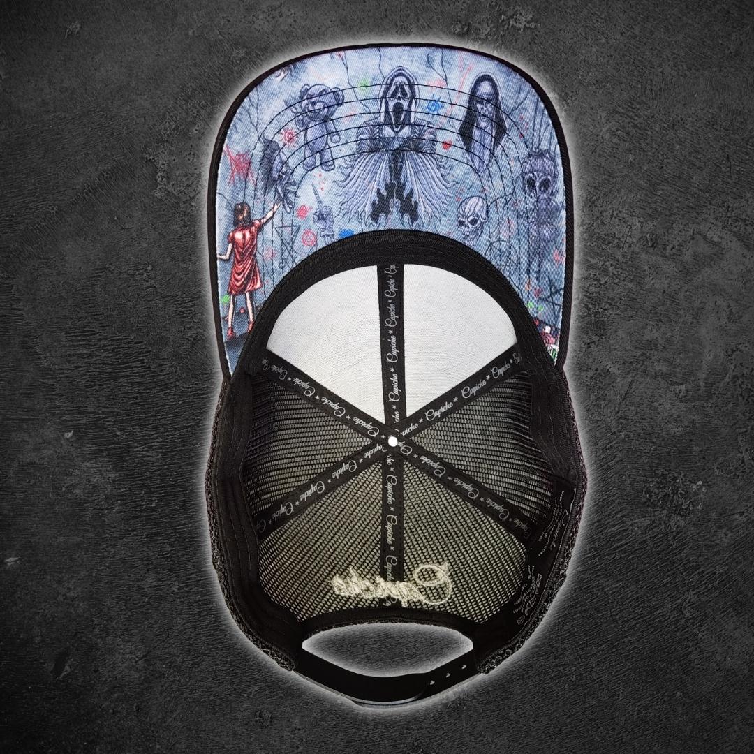 Wall Drawing Trucker Cap - Black - Image 9