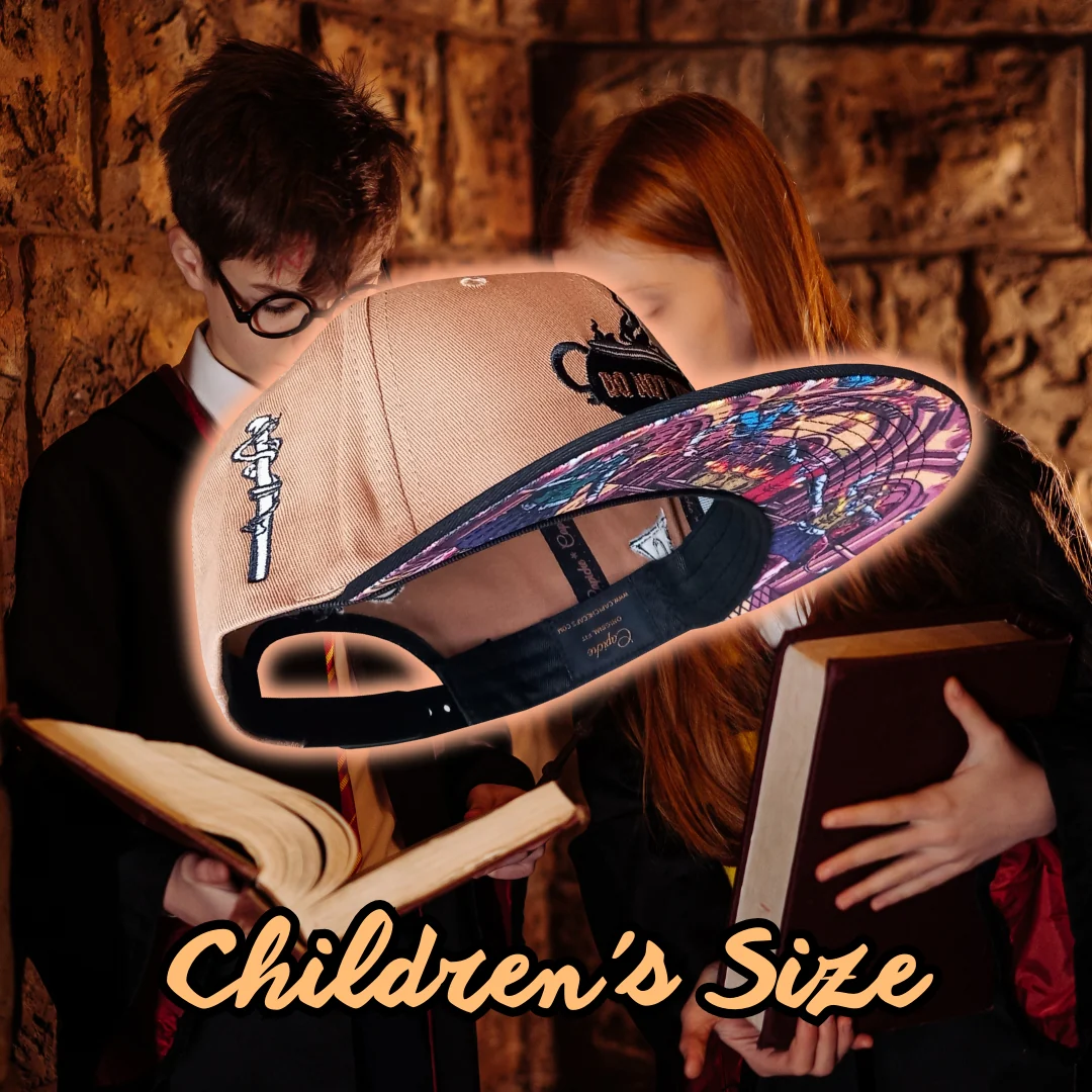 Wizard Class Snapback Child Size - Brown/Black - Image 12