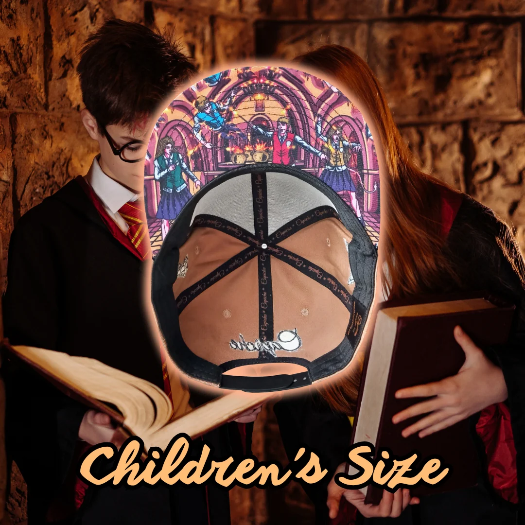 Wizard Class Snapback Child Size - Brown/Black - Image 13
