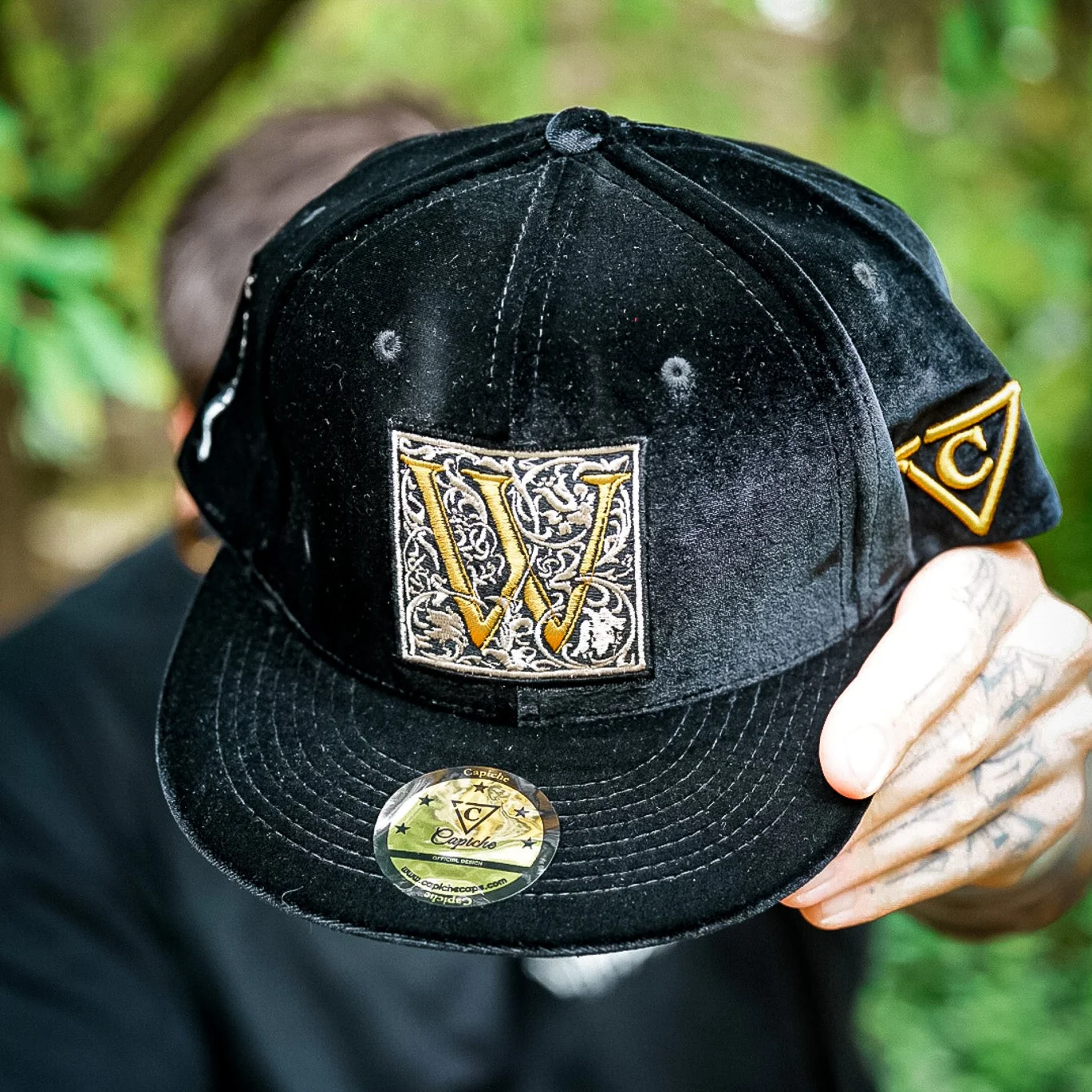 Wizard School Snapback - Black Velvet - Image 5