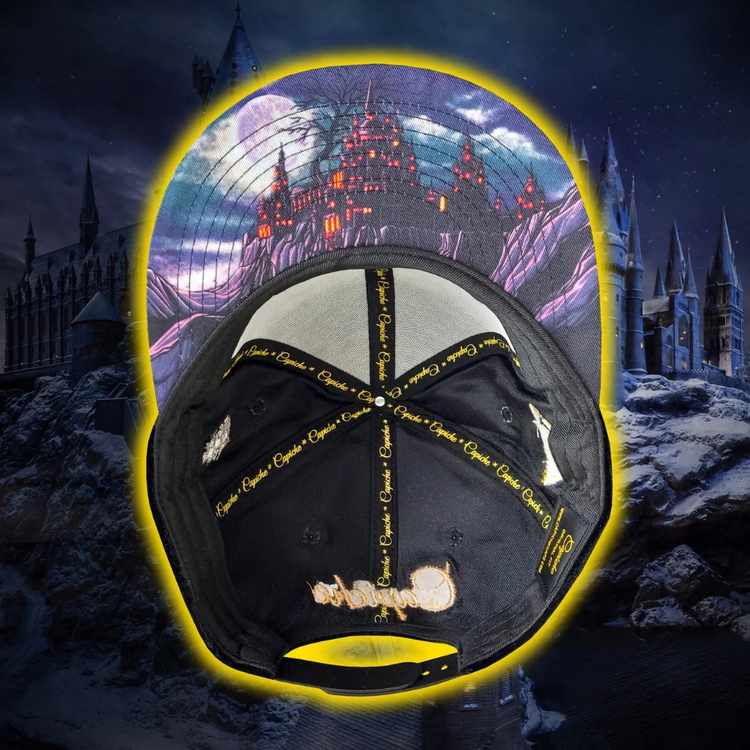 Wizard School Snapback - Black Velvet - Image 7