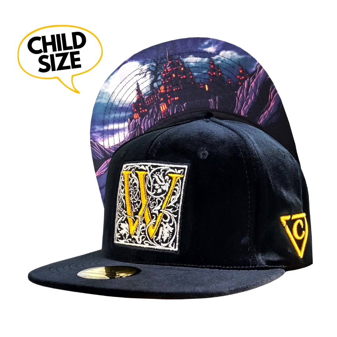 Wizard School Snapback Child Size - Black Velvet