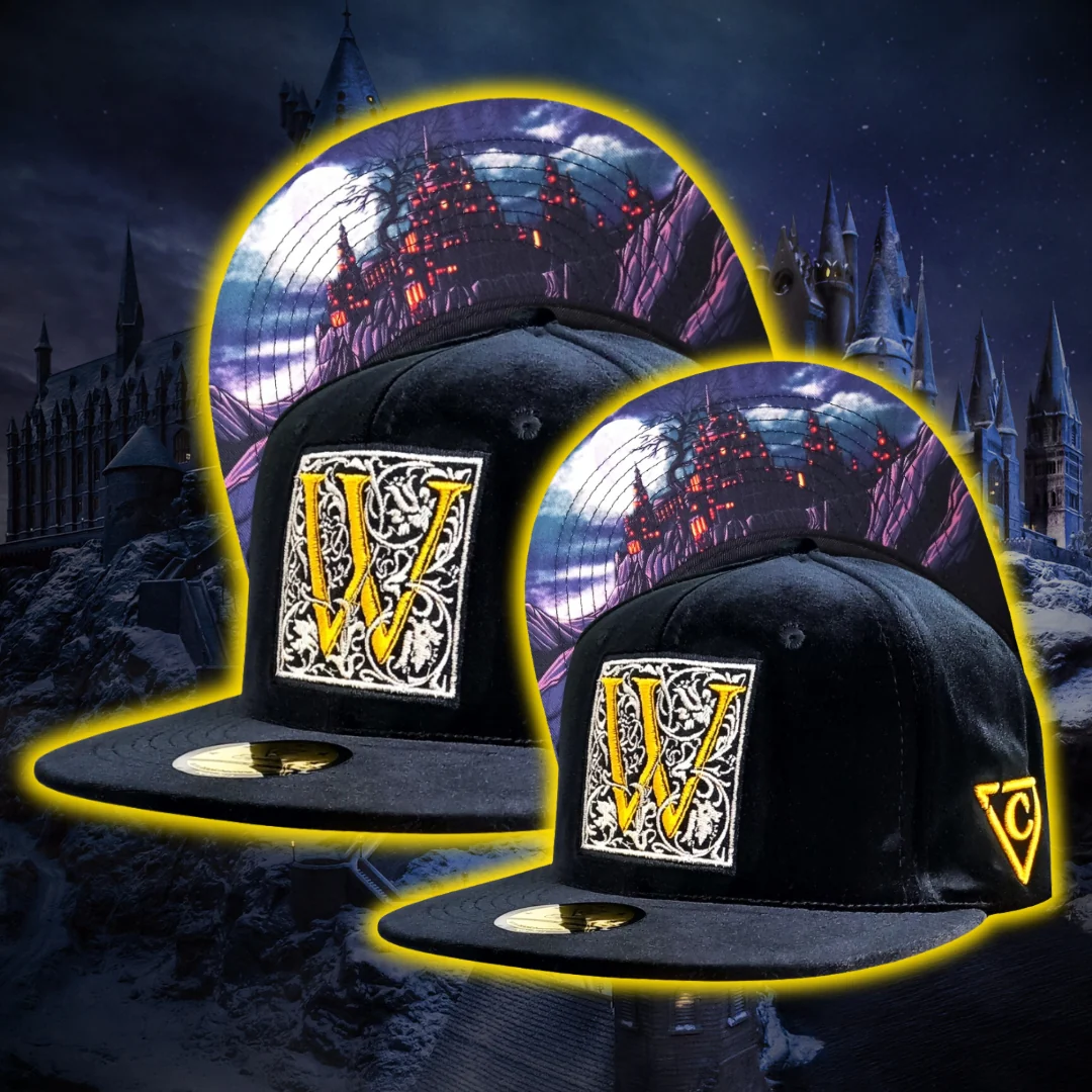 Wizard School Snapback Child Size - Black Velvet - Image 13