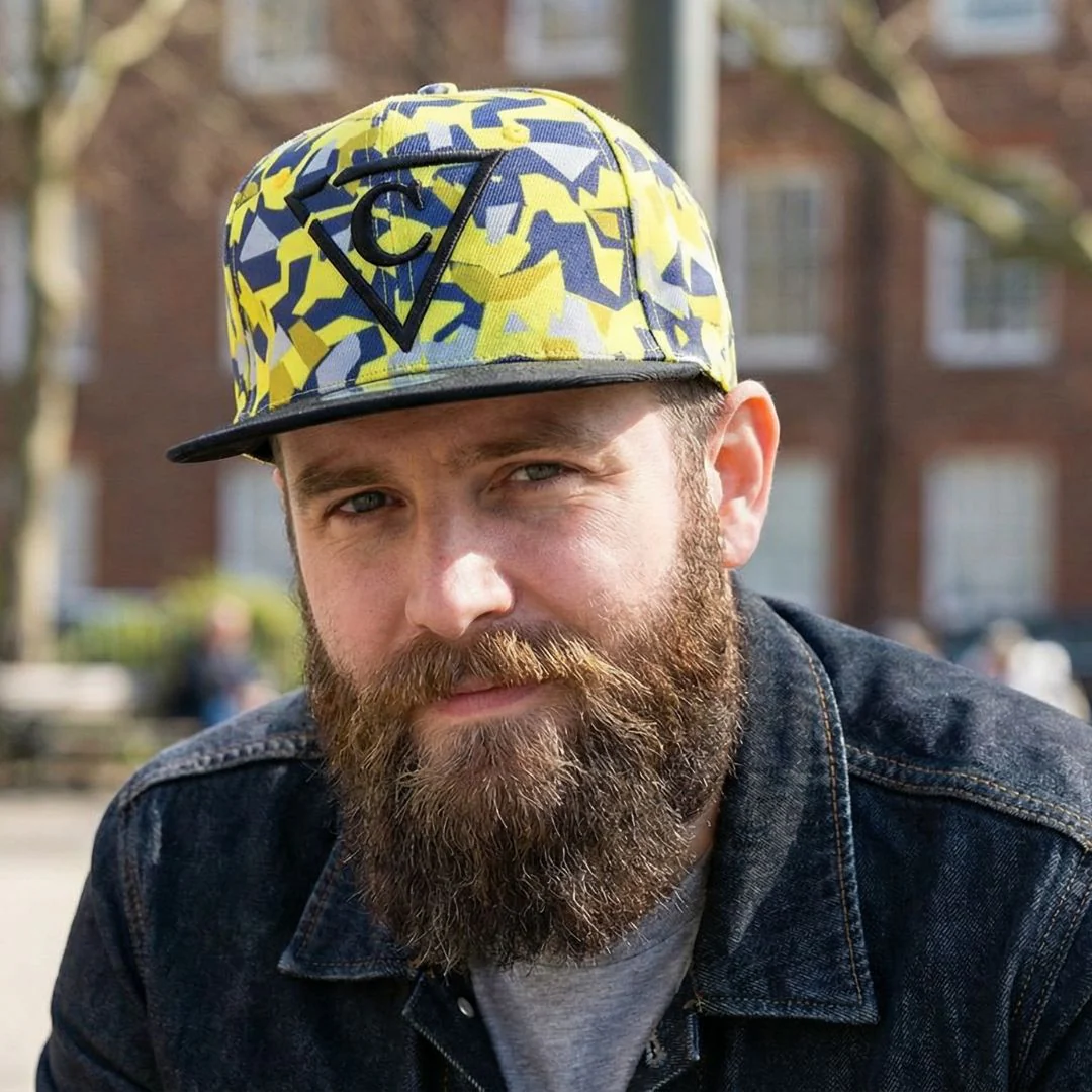 Yellow Polygon Snapback - Image 3