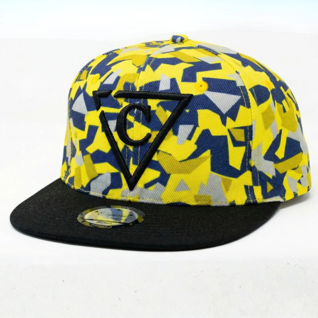 Yellow Polygon Snapback - Image 7