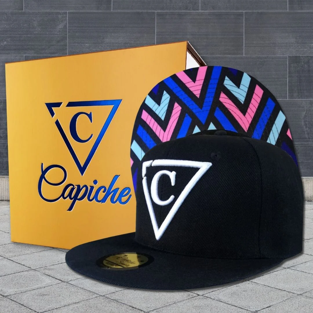 Zig-Zig Snapback - Black - Image 3