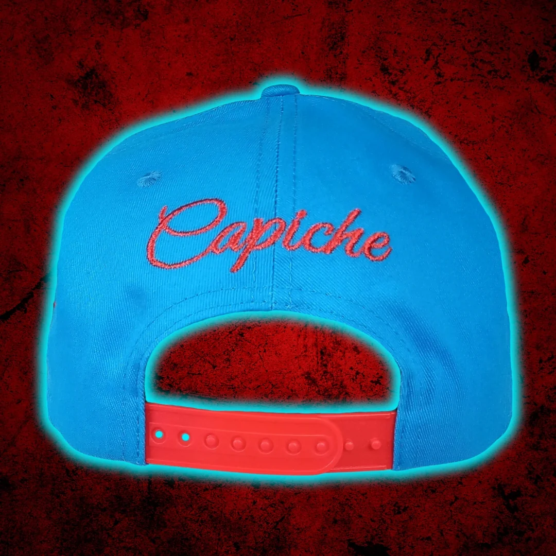 Zodiac Cancer Snapback - Blue/Red Crackling Metallic - Image 13