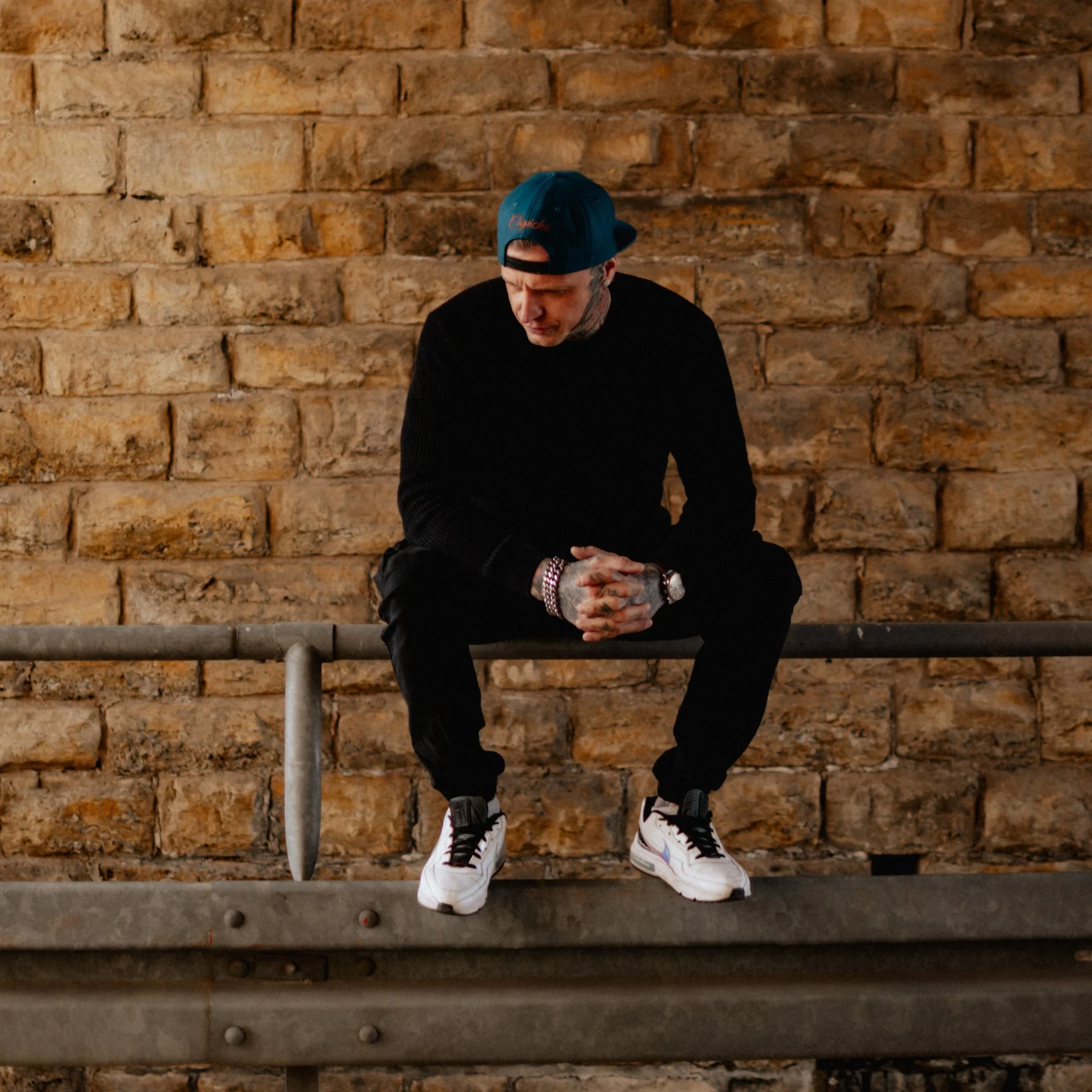 Zodiac Sagittarius Snapback - Petrol Blue Felt - Image 9