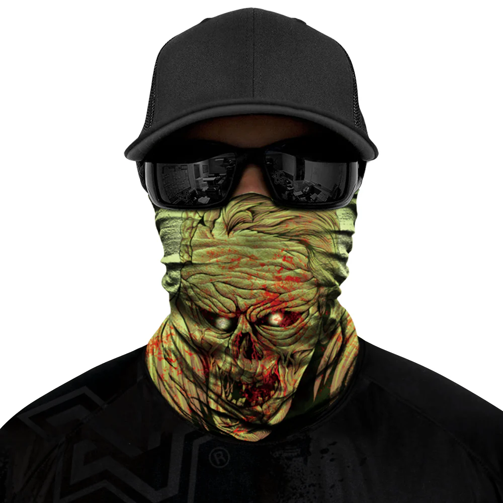 Zombie Biker Mask - Brown - Image 6