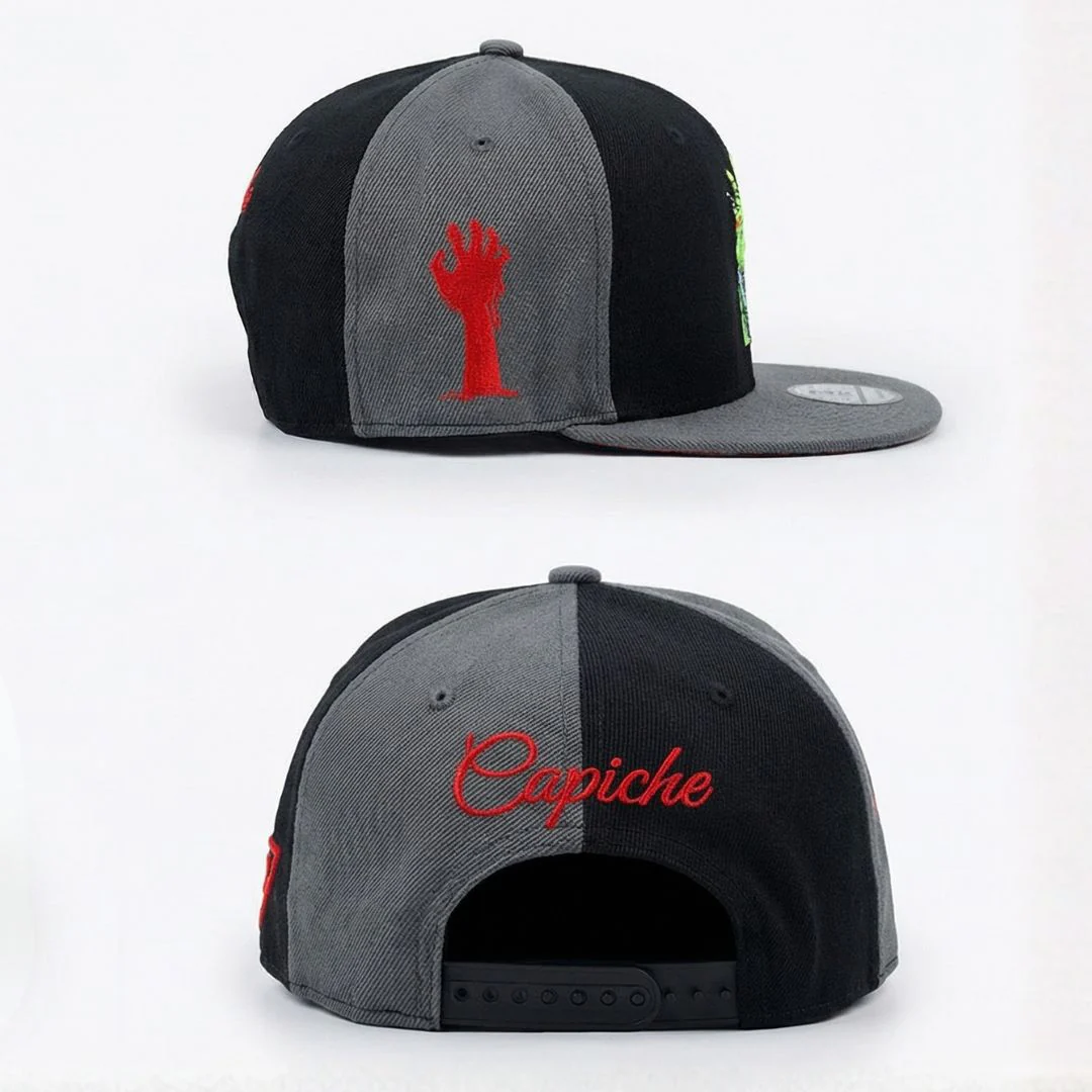 Zombie Killer Snapback - 50/50 Grey/Black - Image 13