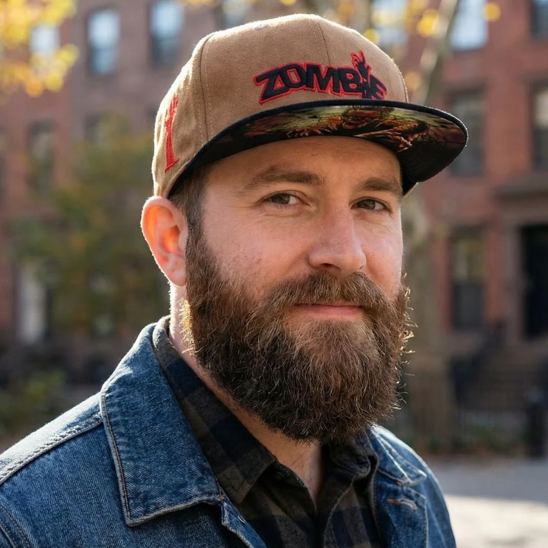 Zombie Snapback - Brown Suede/Black Suede - Image 9